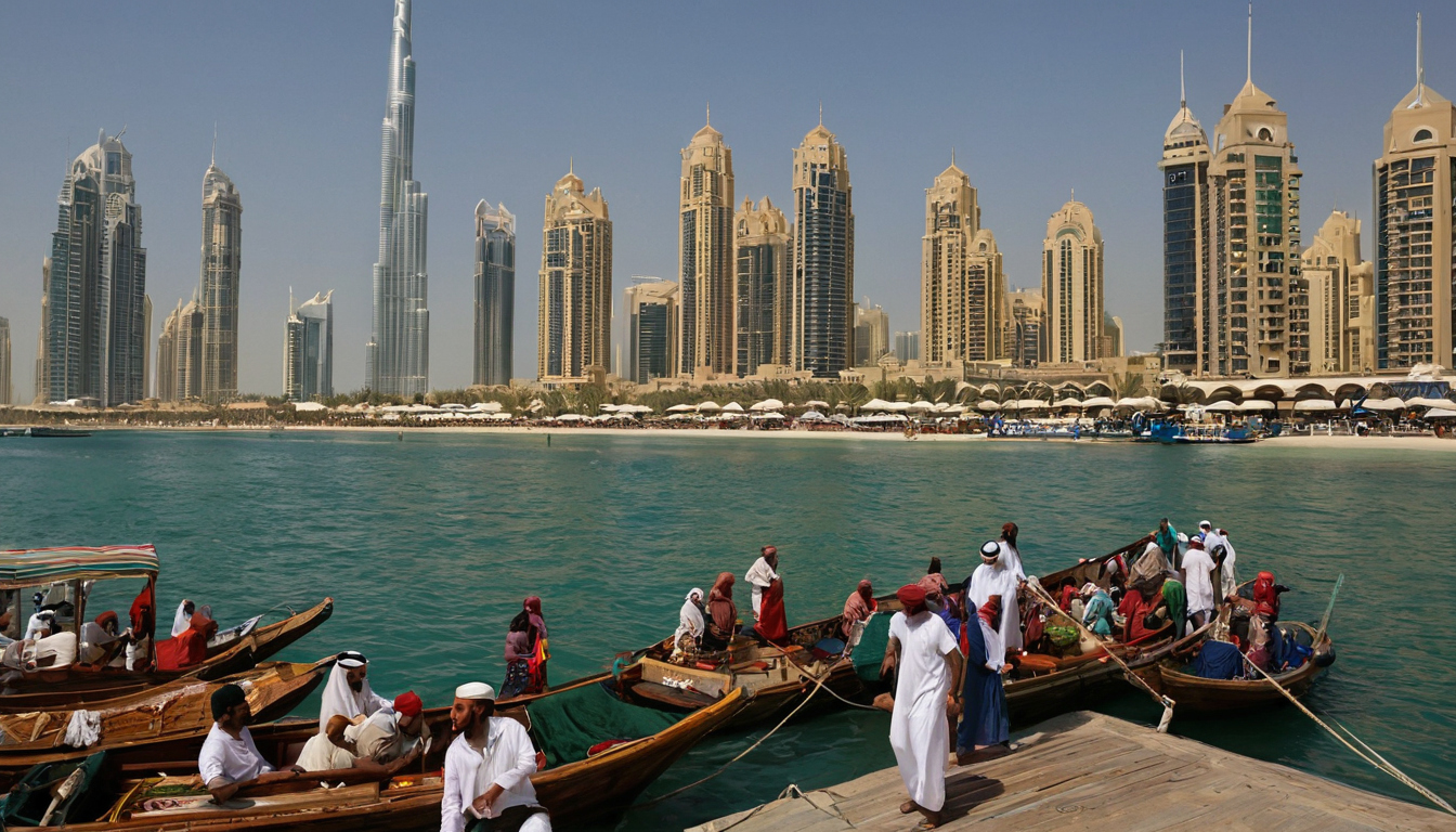 Practical visual for How early should passengers arrive for a dhow cruise in Marina Dubai