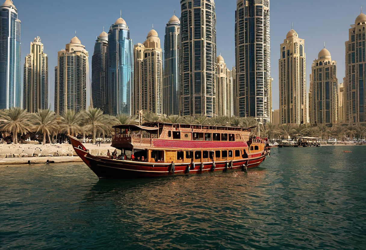 Practical visual for Dubai Marina dhow cruise FAQs